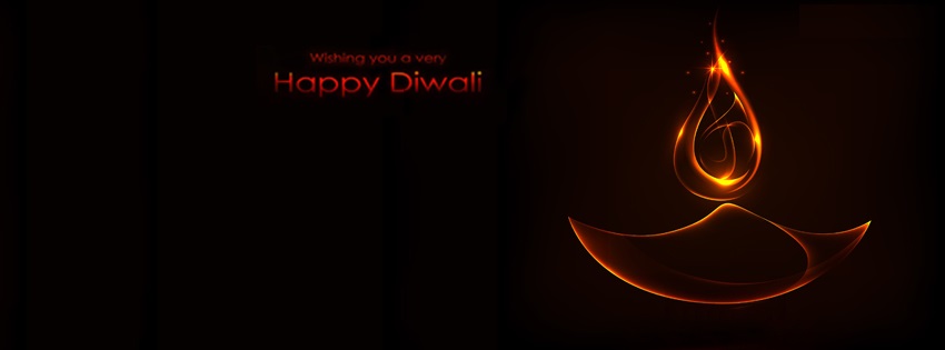 Happy Diwali Facebook Cover Photos & Banners - Free Download