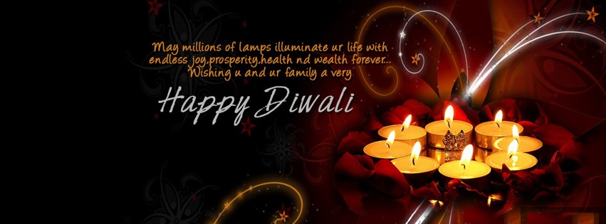 Happy Diwali Facebook Cover Photos & Banners - Free Download