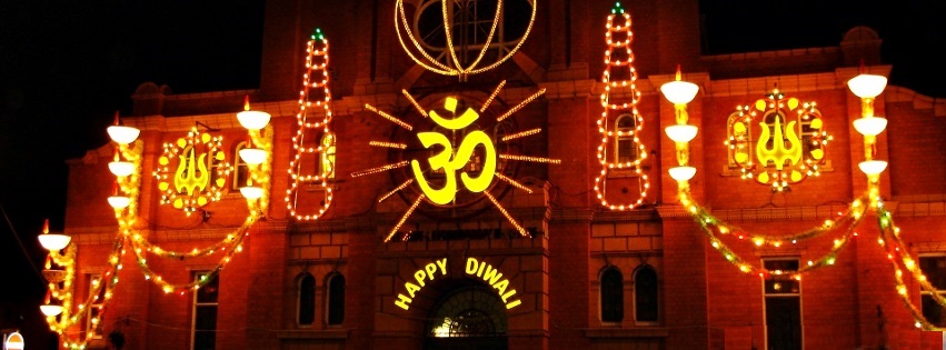 Happy Diwali Facebook Cover Photos & Banners - Free Download