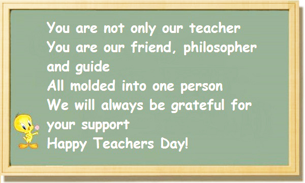 Happy Teachers Day Quotes in English